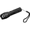 WOLFPACK LINEA PROFESIONAL Torcia LED a mano in alluminio a batterie (3 AAA) 300 lumen 5 Watt. Con Zoom