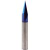 Generic Punta per Fresa per Incisione con Scanalatura a V, Carburo di Carburo a 3 Scanalature 30 Gradi con Rivestimento Nano per Intaglio, Rivestimento Antigraffio, Adatta a Vari Materiali di