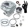 LIWaaGe Kit cilindro e pistone da 42 mm for 024 024AV 024S 024SW 024WB 024 SWVH MS240, numeri di parte 1121 020 1200 1121 020 1212