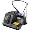 AiXun Stazione di saldatura intelligente da 200 W con manico T210, 3 punte di saldatura (l-Sharp/S-Curve/K-Knife)