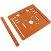 Vikye Piastre di Circolare in Legno -Base -Steño Combatti di Buona stabilità Clear Standard Comodi per Tagliare Macchine, Progetti di Carpenteria