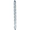 BUYTUS Barra guida for motosega da 6 pollici e set di catene for 37 maglie trasmissione Sega elettrica 1/4''P for sega senza spazzole Tagliatrice for legno Catena ricambio(1 Chainsaw Chain)
