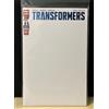 Transformers #1 Variant White Cover Exclusive Comicon Blue Logo Limited /400