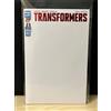 Transformers #1 Variant White Cover Exclusive Modena Nerd Red Logo Limited /400