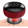 Kavydens Gua Sha - Massaggiatore elettrico intelligente dinamico per coppettazione, con temperatura e aspirazione a 12 livelli, massaggiatore anticellulite 3 in 1 per la rimozione della cellulite.