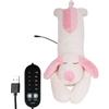 Dubbulon Termoforo Peluche Per Ciclo | Cane Peluche Riscaldabile Adorabile | Termoforo Elettrico con USB Spegnimento Automatico Temperatura Regolabile | Per Addominali Schiena Spalle Collo Bambini