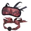 HTdangT SM Bondage Set Benda In Flanella E Bavaglio In Silicone For Coppie BDSM Con For Dormire Maschera For Occhi Fetish Bocca Cosplay Giocattolo Erotico For Feticisti Donne