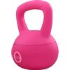 Signature Fitness Kettlebell morbidi - Pesi riempiti di sabbia di mare e ferro per donne e uomini - Kettlebell in morbido vinile codificato a colori, 6,8 kg
