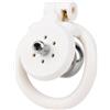 Generico Mini gabbia fitness da uomo in resina con cintura di sostegno - traspirante e confortevole - 4 colori A305 (Bianco, Stile regolare)