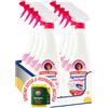 SPESA & RISPARMIO Sgrassatore con Candeggina - 625 ml - Pulizia Profonda Igienizzante kit con Spugna Brandizzata SPESA & RISPARMIO Inclusa - Variazioni 4/8/12 Pezzi (8)