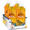SPESA & RISPARMIO Ammorbidente Bucato Fragranza Panarea - 40 Lavaggi - 840 ml kit con Spugna Brandizzata SPESA & RISPARMIO Inclusa - Variazioni 4/8/12 Pezzi (4)