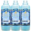 FEI FAN 3x Ammorbidente Aromatico Concentrato THALASSO THERAPY, Aqua Delle Figi e Alghe Marine. Profumo Intenso a Lunga Durata, 38 Lavaggi -760ml