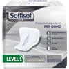 Soffisof Men Level 2 - x20 Assorbenti Maschili Livello 02 - Due Confezioni da 10 Scudi Protettivi per Leggera Incontinenza Uomo - Assorbenza fino a 3 Gocce