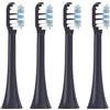 WENH Testine di ricambio for spazzolino elettrico sonico T301/T302 ugelli a setole morbide con confezione sottovuoto(4 PCS white)