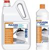 Deter Center Puligen detergente disincrostante anticalcare ravvivante metalli - Confezione : 12 flaconi da lt.1