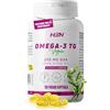 HSN DHA Vegano 250mg | 120 Capsule Vegetali | Omega 3 Vegano in forma di Trigliceridi Naturali [TG] | 500mg Olio di Alghe (Schizochytrium sp.) per dose giornaliera | Senza OGM, Senza Glutine