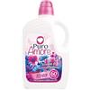 Generico Puro Amore Ammorbidente Liquido, Con Profumo Concentrato, 4 Bottiglie da 60 Lavaggi, 240 Lavaggi Totali (BLU)