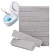 Erconsso Pietra pomice per la pulizia del WC, set di 10 pietre pomice per la pulizia, potente detergente anticalcare per WC, vasche da bagno, griglie, piscine