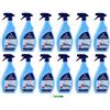 Beni Culinari 12 X Felce Azzurra Appretto Leggero Spray per Stira Veloce, aiuto per stirare leggermente rinforzante, stiratura rapida, profumata 750 ml + portachiavi Beni Culinari