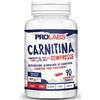 Generico Prolàbs Carnitina 1000 mg, 90 compresse- carnitina tartrato dimagrante bruciagrassi - Adatto a Vegani