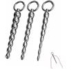 Generico Barra per esercizi uretrali in acciaio inossidabile da uomo Accessorio per allenamento in metallo Lunghezza 133 mm - IThlM28 (M)