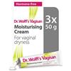 Vagisan 3 confezioni di crema idratante Vagisan, 50 g