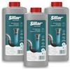 Sillar Detergente disgorgante professionale per tubi e scarichi 1000 ml - Gel sturalavandini forte per cucina, bagno e doccia - scioglie capelli, grassi e sapone, pulizia rapida