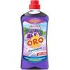 Generic 4 BOTTIGLIE DA UN LITRO DETERSIVO ORO PAVIMENTI LAVANDA IGIENIZZANTE SENZA RISCIAQUO