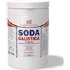 CHEMICA SOLUTIONS Soda Caustica Scaglie 1 Kg in barattoli Tappo con Linguetta a Sigillo, Disincrostante, Sverniciatore, Disgorgante per scarichi e water