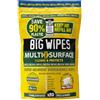 Big Wipes Salviette detergenti senza plastica, multisuperficie, confezione | Salviette assorbenti per superfici e mani, 4 solventi elettrici e 4 balsami per la pelle, prodotti per la pulizia industriale