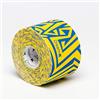 SIXTUS ITALIA - DREAM K TRIBE Nastro di SIXTUS ITALIA - Dream K Tribe 5 cm x 5 m - Giallo/Blu - Il nastro sportivo con effetto cinesio - veloce e confortevole
