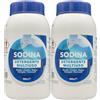FEI FAN Detergente Multiuso SODINA In Polvere, Non Fa Schiuma e Non Ha Profumo. Prodotto Ad Alto Potere Sgrassante 1000g (Barattoli (2 Unità))