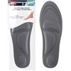Generic Solette scarpe memory foam comode, Sottopiede supporto plantare per artrosi plantari, ammortizzate, plantari ortopedici, per uomini 39 a 44 (Nero)