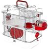 ALL FOR WAN'S LIFE ZOLUX Cage sur 2 etages pour hamsters, souris et gerbilles - Rody3 duo - L 41 x p 27 x h 40,5 cm - Grenadine