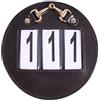 QHP Nicki numero di supporto per briglie di, One Size, Brown Gold
