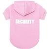 BINGPET Modelli di sicurezza stampati Puppy Pet Hoodie Dog Clothes