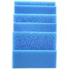 Wohnkult Tappetino filtrante in spugna blu, tutte le misure da 50 x 50 x 2 cm - 100 x 50 x 10 cm, grossolana e fine (100 x 50 x 5 cm GROSSOLANA 10 PPI)