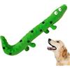 Rianpesn Giocattoli cigolanti per cani,Giocattoli da masticare per cuccioli a forma di lucertola | Forniture per la dentizione del giocattolo interattivo Tough Pet Squeaky per cuccioli e cani