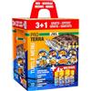JBL Proterra Turtle MENU 250 ml 3 + 1 assortimento di mangime in 4 varietà per tutte le tartarughe d'acqua e palude, 1000 ml MENU