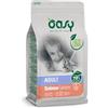 Generico Oasy Gatto Adult Salmone 1,5kg, alimento completo per gatti Adulti, 1,5kg.