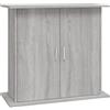 vidaXL Supporto Acquario 81x36x73cm in Legno Multistrato Grigio Sonoma