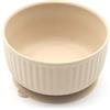 Kotomoda Piccolo animale domestico antiscivolo in silicone che si abbevera, ciotola per il cibo, ciotola per l'alimentazione del cane, ciotola per l'alimentazione del gattino (Avorio)