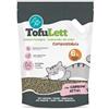 Leopet Tofulett Lettiera al Tofu per Gatti Agglomerante in Pellet Carboni Attivi 6Lt