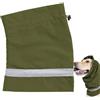 Duroecsain Paraorecchie per cani, Snood per orecchie per cane, scalda collo e orecchie di cane, gatti protege orecchie di cane, Snood Orecchie Chen Cocker con strisce riflettenti