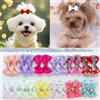 cuhair 24 fermagli per capelli per cani, piccoli accessori per capelli fatti a mano, per cani, gatti, gattini, conigli, orsacchiotti, barboncini, Yorkshire, maltese, accessori per la toelettatura di