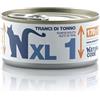 Generico Natural Code Cibo Umido Sfilaccetti XL per Gatti, alimento completo per gatti di tutte le taglie e razze, XL1 Tranci di Tonno, 12 scatolette da 170 grammi l'una, 12x170gr.