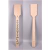 Yinfente Manico per chitarra elettrica 24 tasti 25,5 pollici legno d'acero Albero di vite Intarsio chitarra sostituzione Paddle Head FAI DA TE collo chitarra Floyd rosa dado di bloccaggio stile