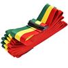 Dilwe Cinghia di Tamburo Africana, Tracolla Tricolore Portatile a Mano per Tamburo Djembe per Performance sul Palco
