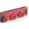 Donner Pedale effetto multi chitarra Alpha Force 3 tipi effetti Delay Chorus High Gain Pedal con adattatore