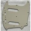 Mixiduoad Battipenna per Fender US Mustang Classic Series, battipenna per chitarra (3 strati giallo vintage)
